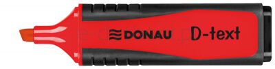 Donau Zakreślacz Fluorescencyjny D-Text, 1-5Mm (Linia), Czerwony 