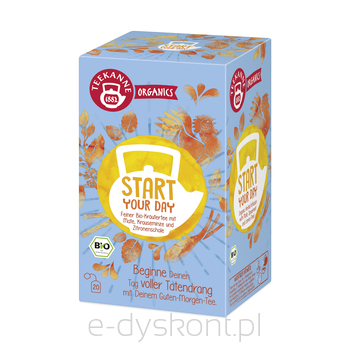 Teekanne Herbatka Bio Start Your Day 20 X 1,80G