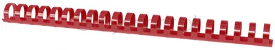 Grzbiety Do Bindowania Office Products, A4, 22Mm (210 Kartek), 50 Szt., Czerwony