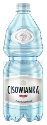 Cisowianka Woda Mineralna lekko gazowana 1,0 L  SK