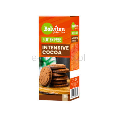 Balviten Herbatniki Maślano-Kakaowe Z Polewą Kakaową 120G. Produkt Bezglutenowy