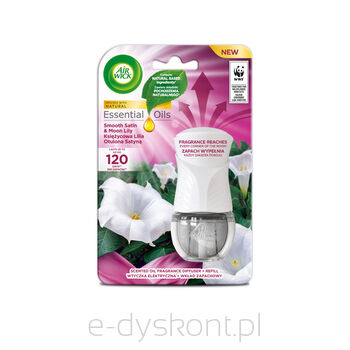 Air Wick Elektryczny Księżycowa Lilia Otulona Satyną/Satin Moon Lily 19 Ml Komplet