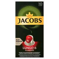 Jacobs Lungo 6 Classico Kawa Mielona W Kapsułkach 52G (10Szt)