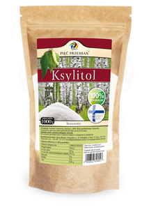 Ksylitol 1 Kg (Torebka Papierowa) - Pięć Przemian (Finlandia) [BIO]