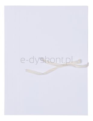 Office Products Teczka Archiwizacyjna Wiązana Budget Pro, 50Mm, Karton, Biała Wewn., A4, 250Gsm, 3-Skrz., Biała