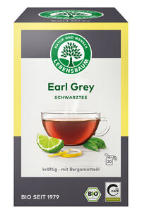 Herbata Czarna Earl Grey Ekspresowa Bio (20 X 2 G) 40 G - Lebensbaum [BIO]