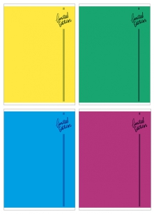 Zeszyt szkolny GIMBOO, A5, w linie, 60 kart., 70gsm, mix kolorów