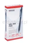 Office Products Długopis automatyczny żelowy  gr. linii 0,25mm, dł. linii 1200m, czarny - 4