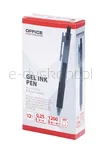 Office Products Długopis automatyczny żelowy  gr. linii 0,25mm, dł. linii 1200m, czarny - 5