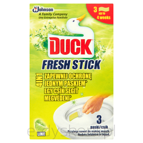 Duck Żelowe Paski Do Toalet  Fresh Stick Lime 27G