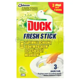 Duck Żelowe Paski Do Toalet  Fresh Stick Lime 27G