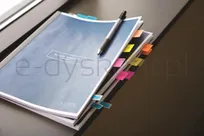 Post-It Zakładki Indeksujące (680-23), Pp, 25,4X43,2Mm, 50 Kart., Jaskrawoniebieskie  - 4