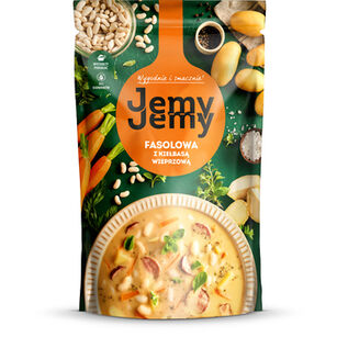 Jemyjemy Fasolowa Z Kiełbasą Wieprzową 450G