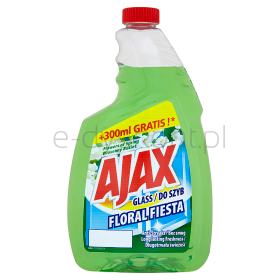 Ajax Płyn Do Szyb Floral Fiesta Wiosenne Kwiaty Zapas 750 Ml