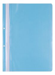 Office Products Skoroszyt, Pp, A4, 2 Otwory, 100/170Mikr., Wpinany, Jasnoniebieski 