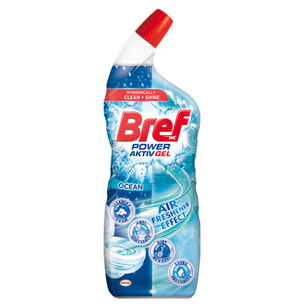 Bref Płyn Do Toalet Power Aktiv Gel Ocean 700Ml