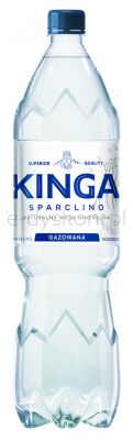 KINGA Woda mineralna SPARCLINO, gazowana, 1,5l, SK