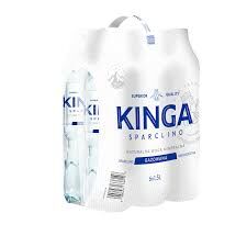 KINGA Woda mineralna SPARCLINO, gazowana, 1,5l, SK