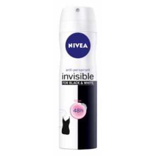 Nivea Dezodorant Spray Black&White Clear 150Ml
