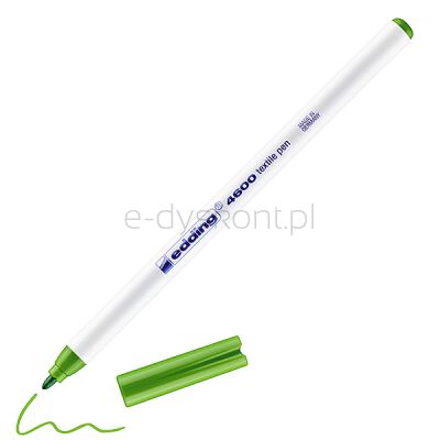Edding Pisak Tekstylny E-4600 1 Mm, Jasnozielony