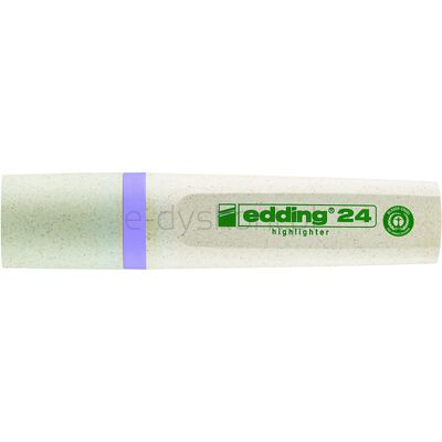 Edding Zakreślacz E-24 ECOLINE 2-5 mm, pastelowy fiolet