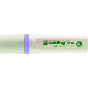 Edding Zakreślacz E-24 ECOLINE 2-5 mm, pastelowy fiolet