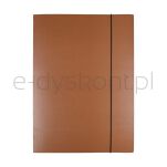 Office Products Teczka z gumką Natura, karton/lakier, A4, 300gsm, 3-skrz., mix kolorów  - 7