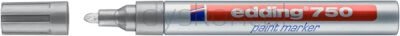 Edding Marker Olej owy E-750 2-4Mm, Srebrny 