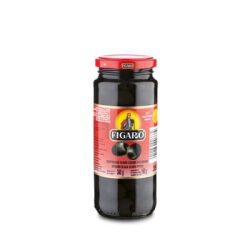 Figaro Hiszpańskie Oliwki Czarne Drylowane 340G/160G