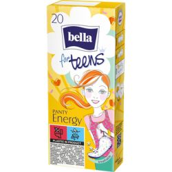Bella Ultracienkie Wkładki For Teens Energy 20 Sztuk