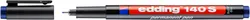 Edding Foliopis Permanentny E-140 S 0,3Mm, Niebieski 