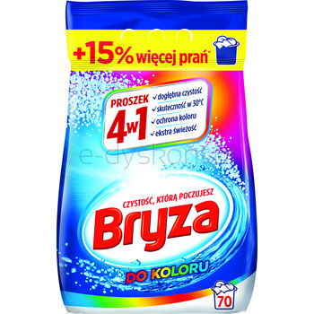 Bryza 4w1 proszek COLOR 4,55kg / 70 prań