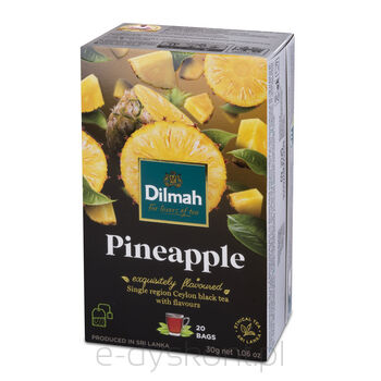 Dilmah Pineapple Flavoured Ceylon Black Tea 20x1,5 g