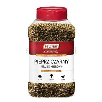Pieprz czarny grubo mielony 320g Prymat GastroLine