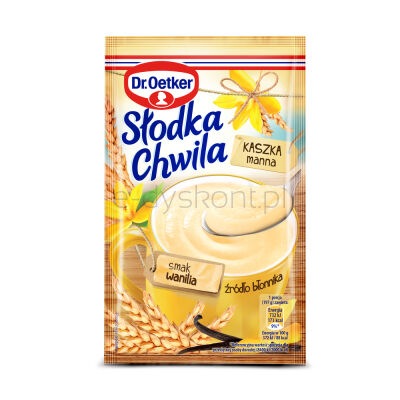 Dr.Oetker Słodka Chwila Kaszka Manna Waniliowa 47,5G