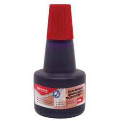 Office Products Tusz do pieczątek 30ml, czerwony