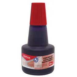 Office Products Tusz do pieczątek 30ml, czerwony
