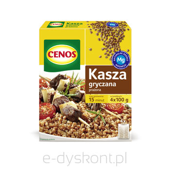 Cenos Kasza Gryczana Prażona 4X100 G 