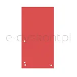 Donau Przekładki Karton 1/3 A4, 235X105Mm, 100Szt., Czerwone  - 2