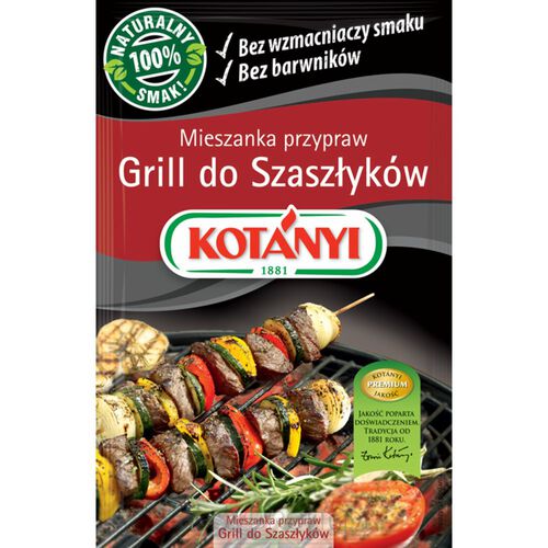 Kotanyi Mieszanka Przypraw Grill Do Szaszłyków 30G