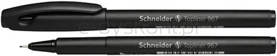 Schneider Cienkopis Topliner 967, 0,4 Mm, Czarny 