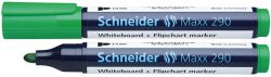 Schneider Marker Do Tablic Maxx 290, Okrągły, 2-3Mm, Zielony 