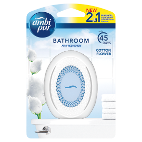 Ambi pur Nieelektryczny Odświeżacz Powietrza Bathroom 2In1 Cotton Flower