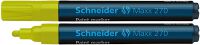 Schneider Marker olejowy Maxx 270, okrągły, 1-3mm, żółty [BIURO]