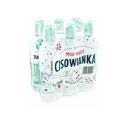 Naturalna Woda Mineralna Moja Pierwsza Cisowianka 0,33L Niegazowana Kaucja