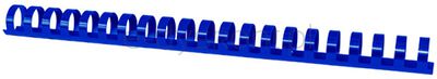 Office Products Grzbiety do bindowania A4, 22mm (210 kartek), 50 szt., niebieskie