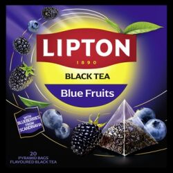 Lipton Herbata czarna niebieskie owoce 20 TB