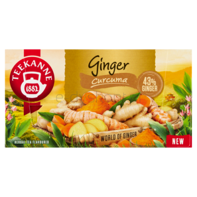 Teekanne Herbata Ziołowa Ginger Curcuma 20 Torebek X 1,75G