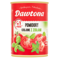 Dawtona Pomidory Krojone Z Ziołami 400G 