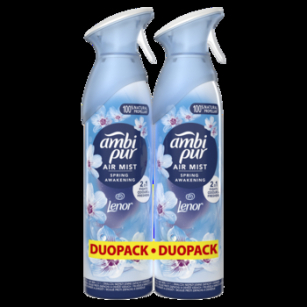 Ambi Pur Spring Awakening Odświeżacz powietrza w sprayu 2 x 185 ml